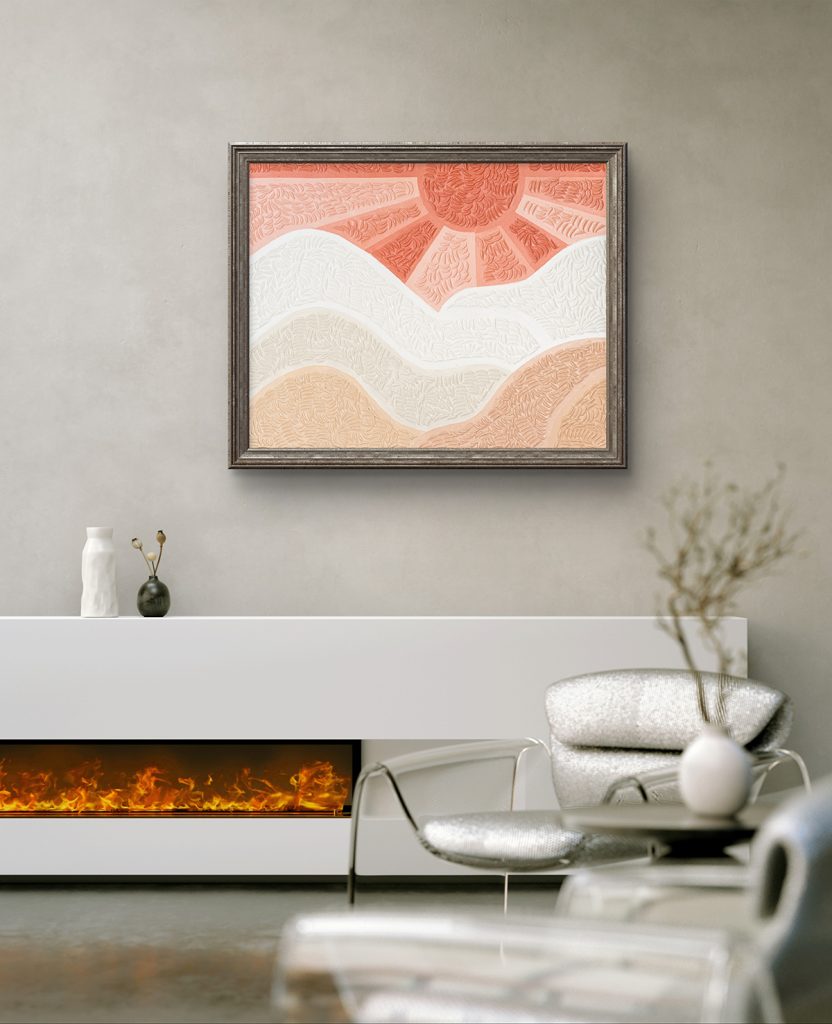 PEACH LANDSCAPE - Image 2