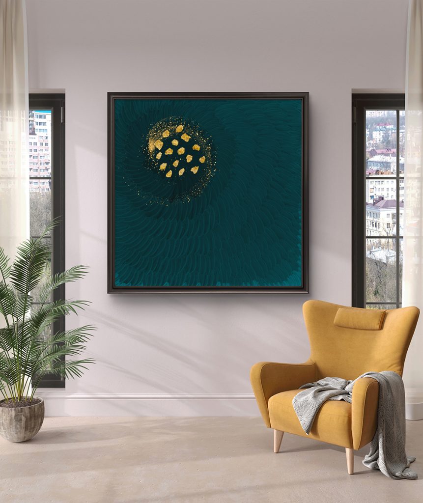 Whirl of Emotions - Blue - Image 5