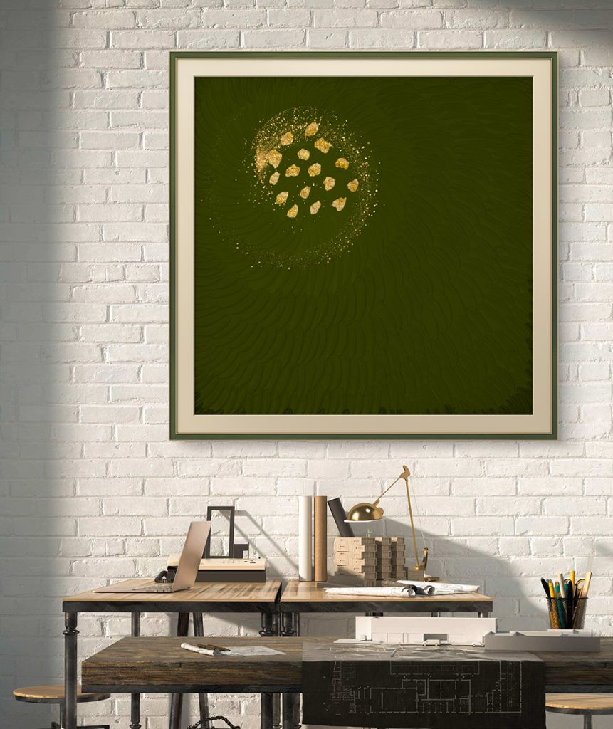 Whirl of Emotions - Olive - Image 4