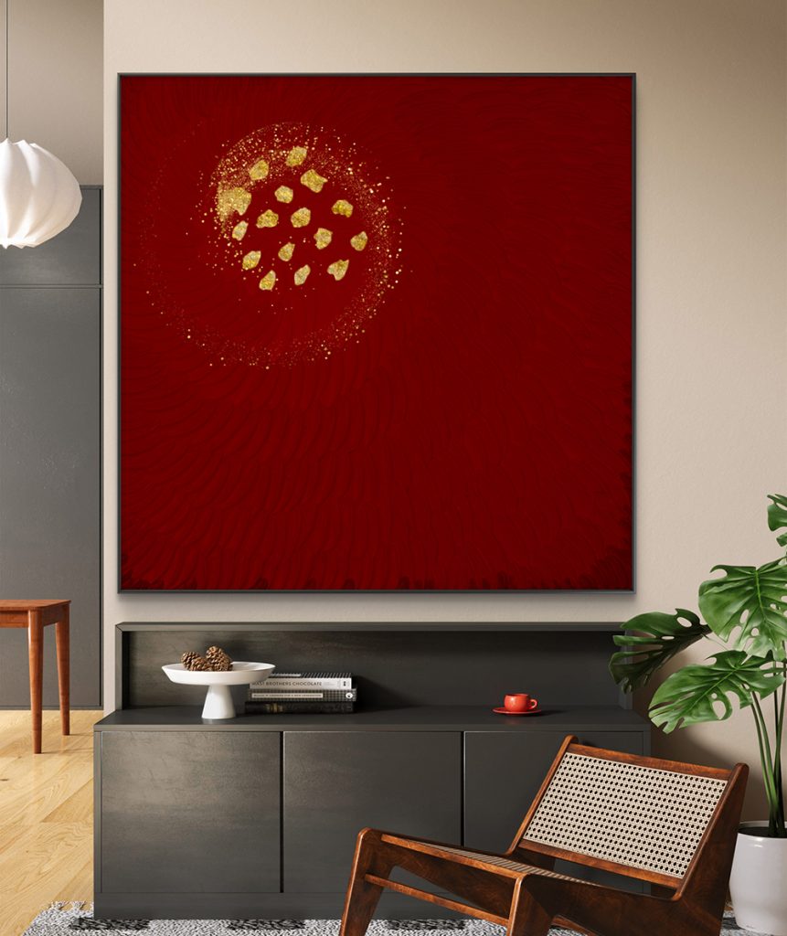 Whirl of Emotions - Red - Image 4