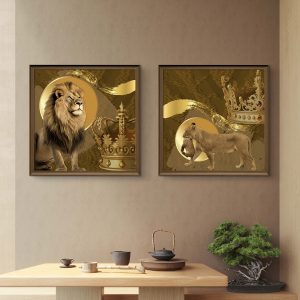 Mufasa, Sarabi & Simba