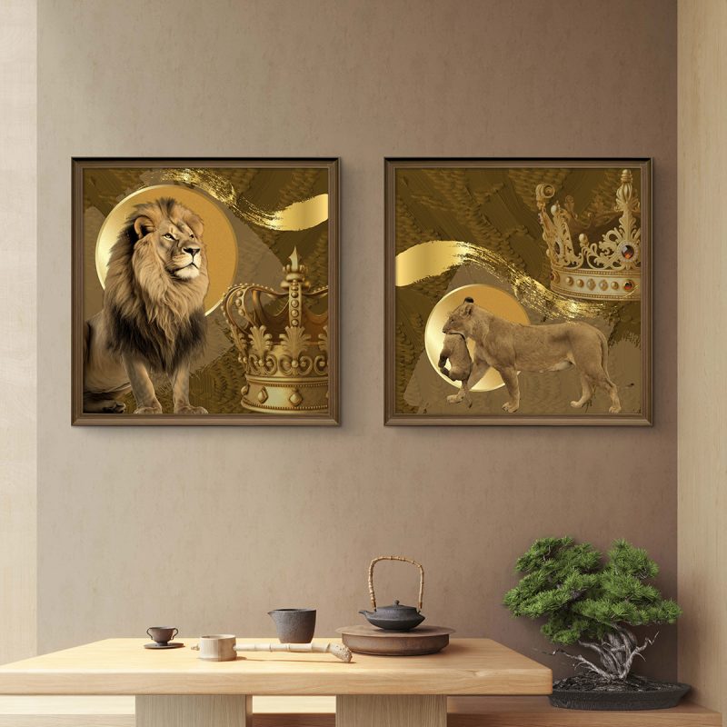 Mufasa, Sarabi & Simba